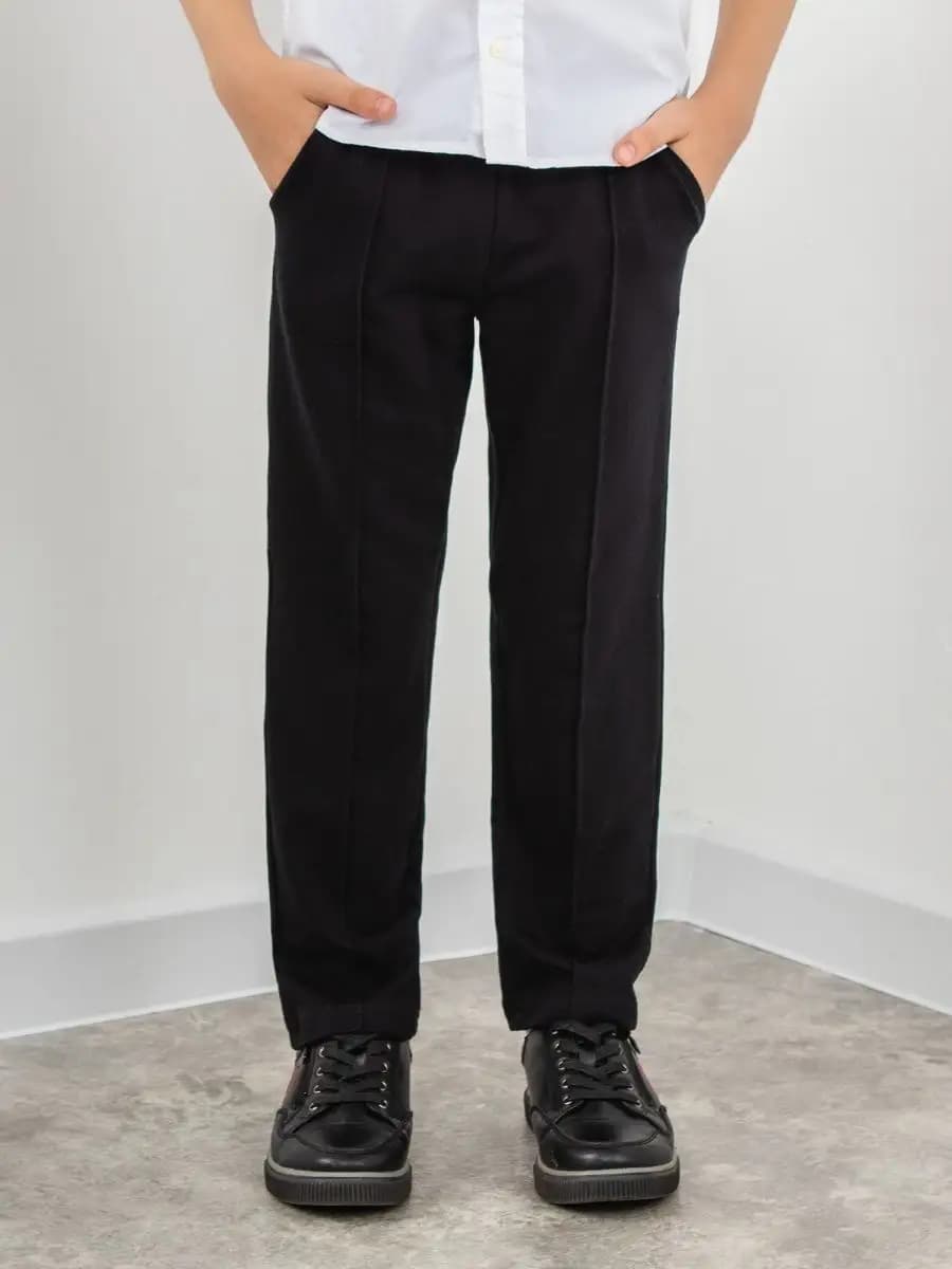 Брюки трикотажные школьные