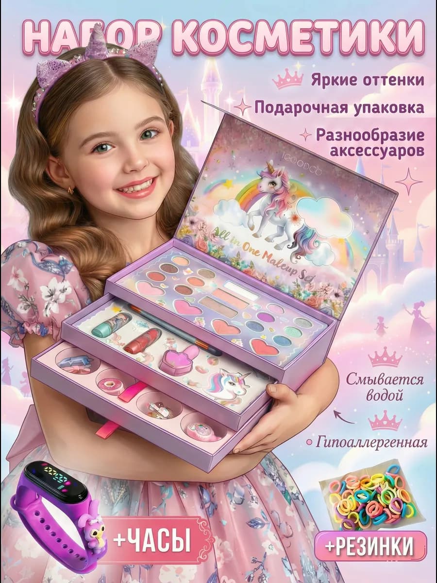 Детская декоративная косметика для девочек