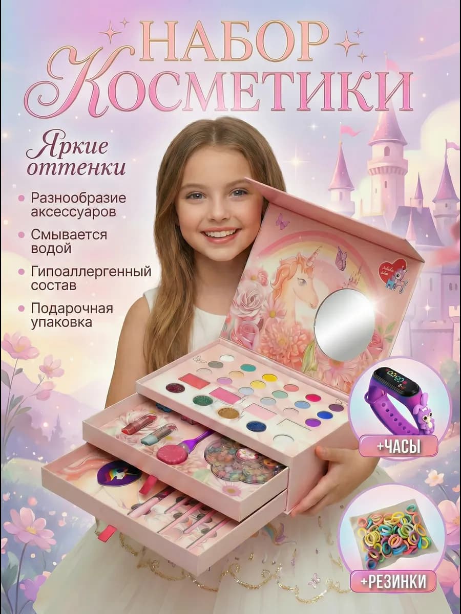 Детская декоративная косметика для девочек