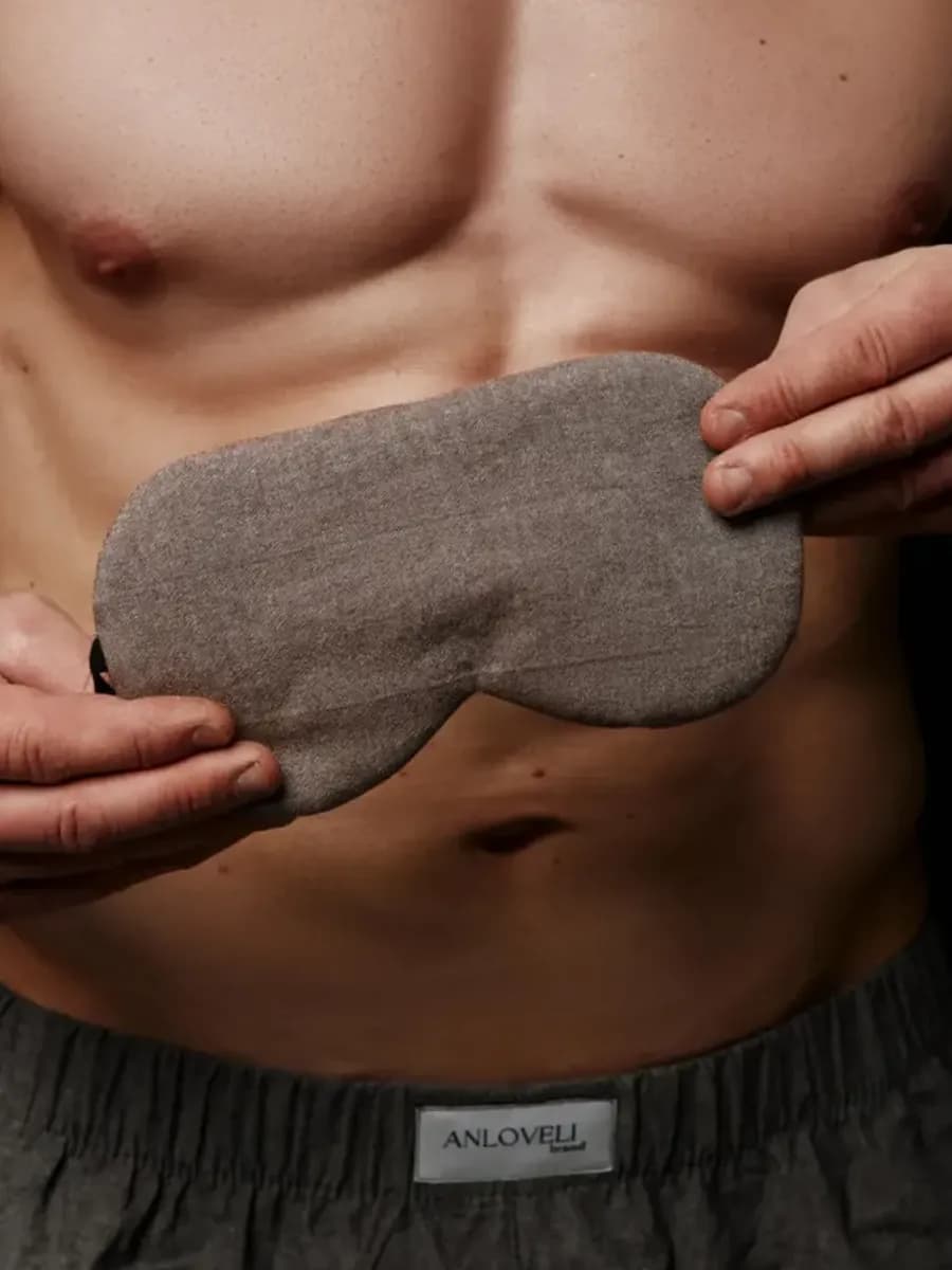 Хлопковая маска для сна