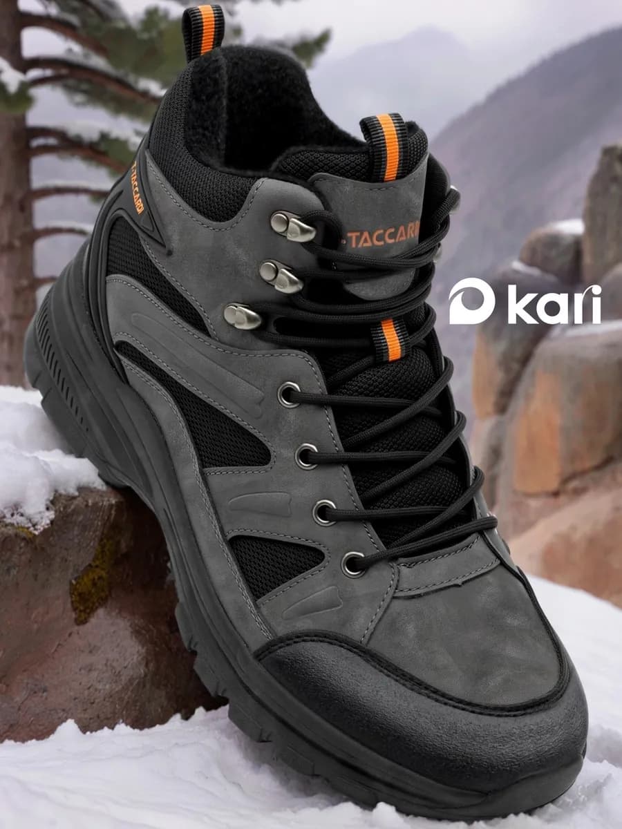 Кроссовки зимние с мехом высокие