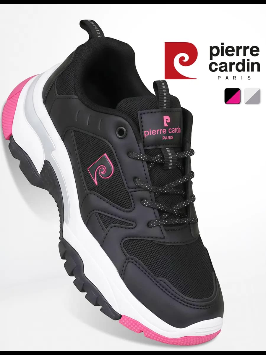 Кроссовки женские на высокой подошве черные дышащие