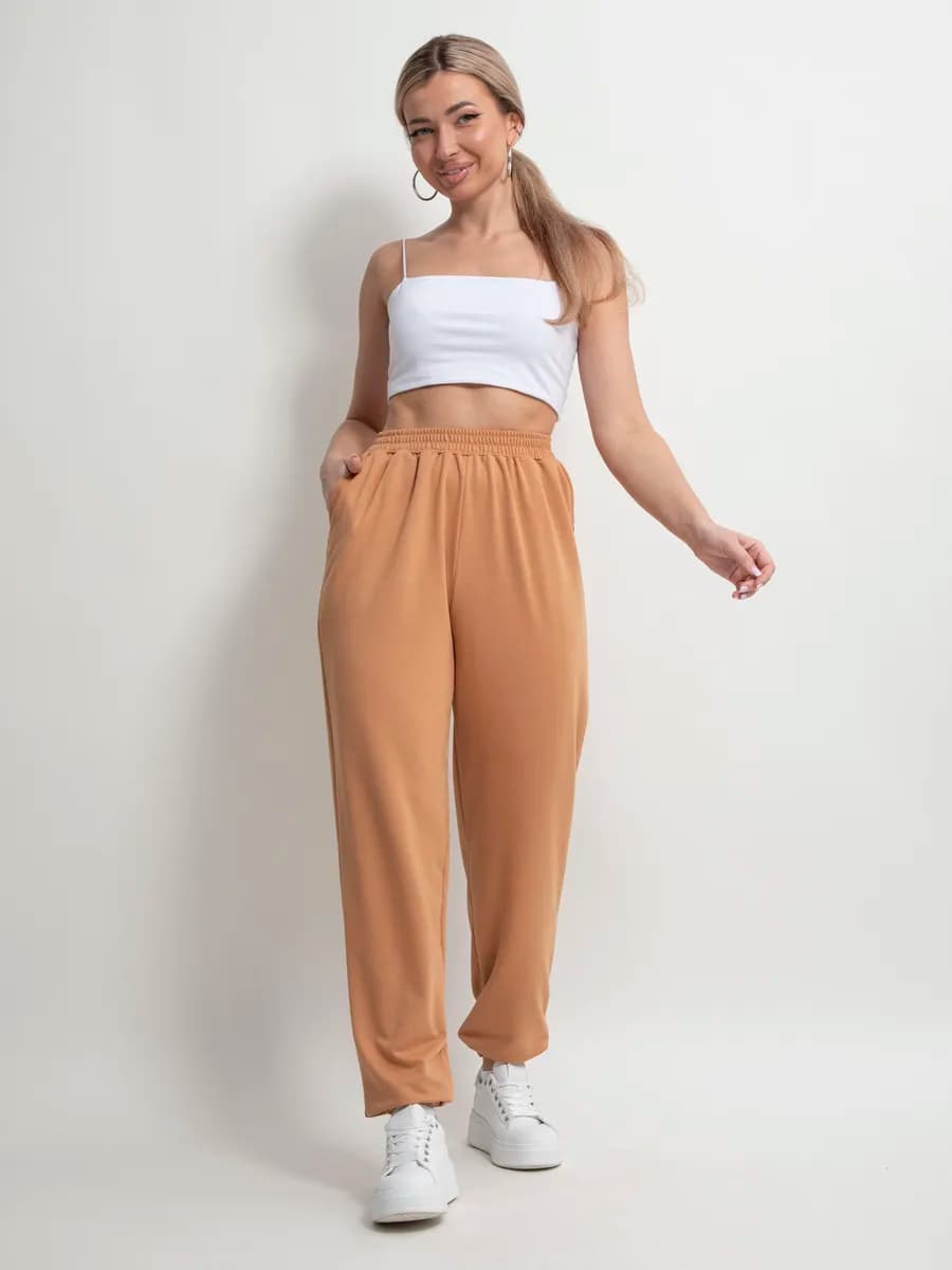 Спортивные штаны джоггеры домашние летние