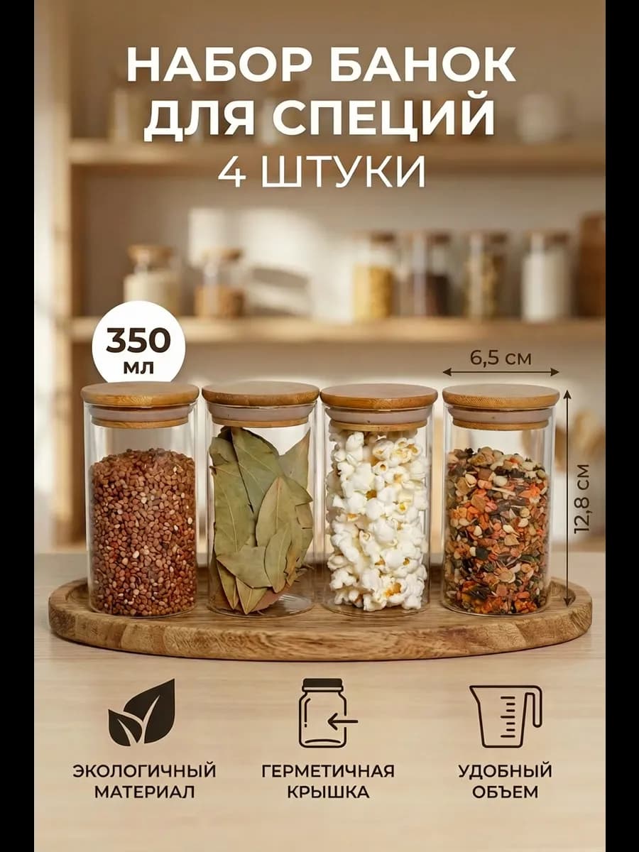 Банка для сыпучих продуктов