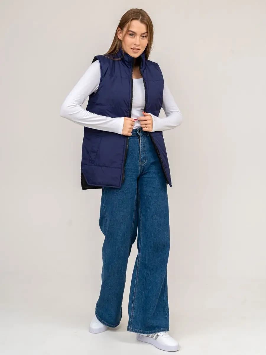 Жилет рабочий женский утеплённый