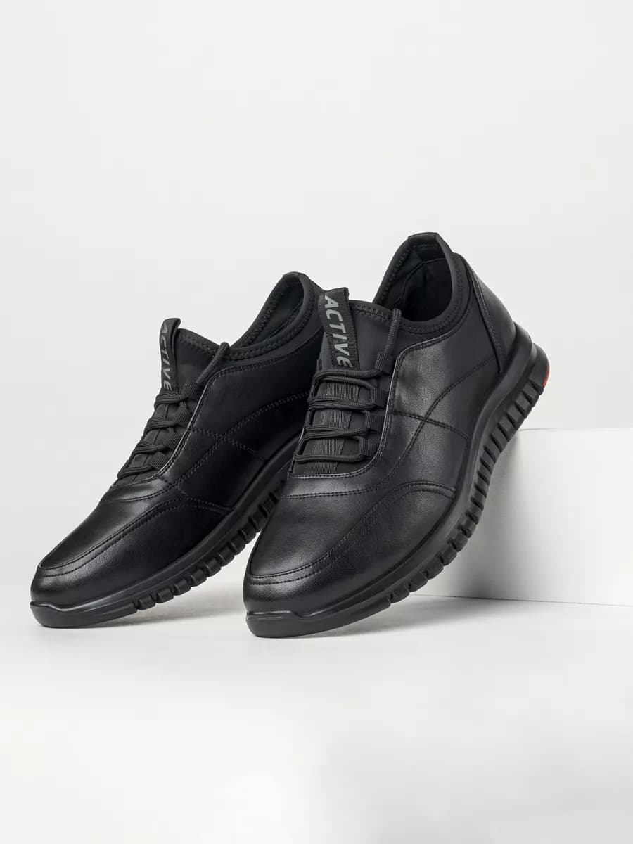 Полуботинки из натуральной кожи спортивные