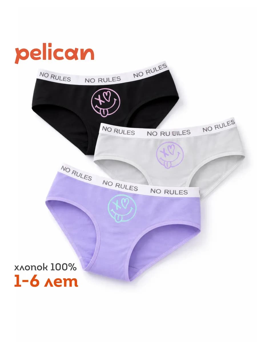 Трусы для девочки слипы детские плавки хлопок 100%