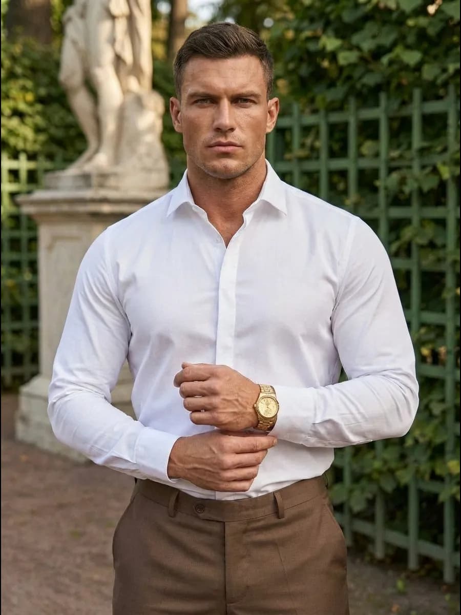 Рубашка с длинным рукавом