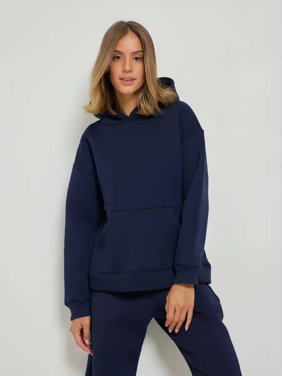 Спортивный костюм теплый оверсайз