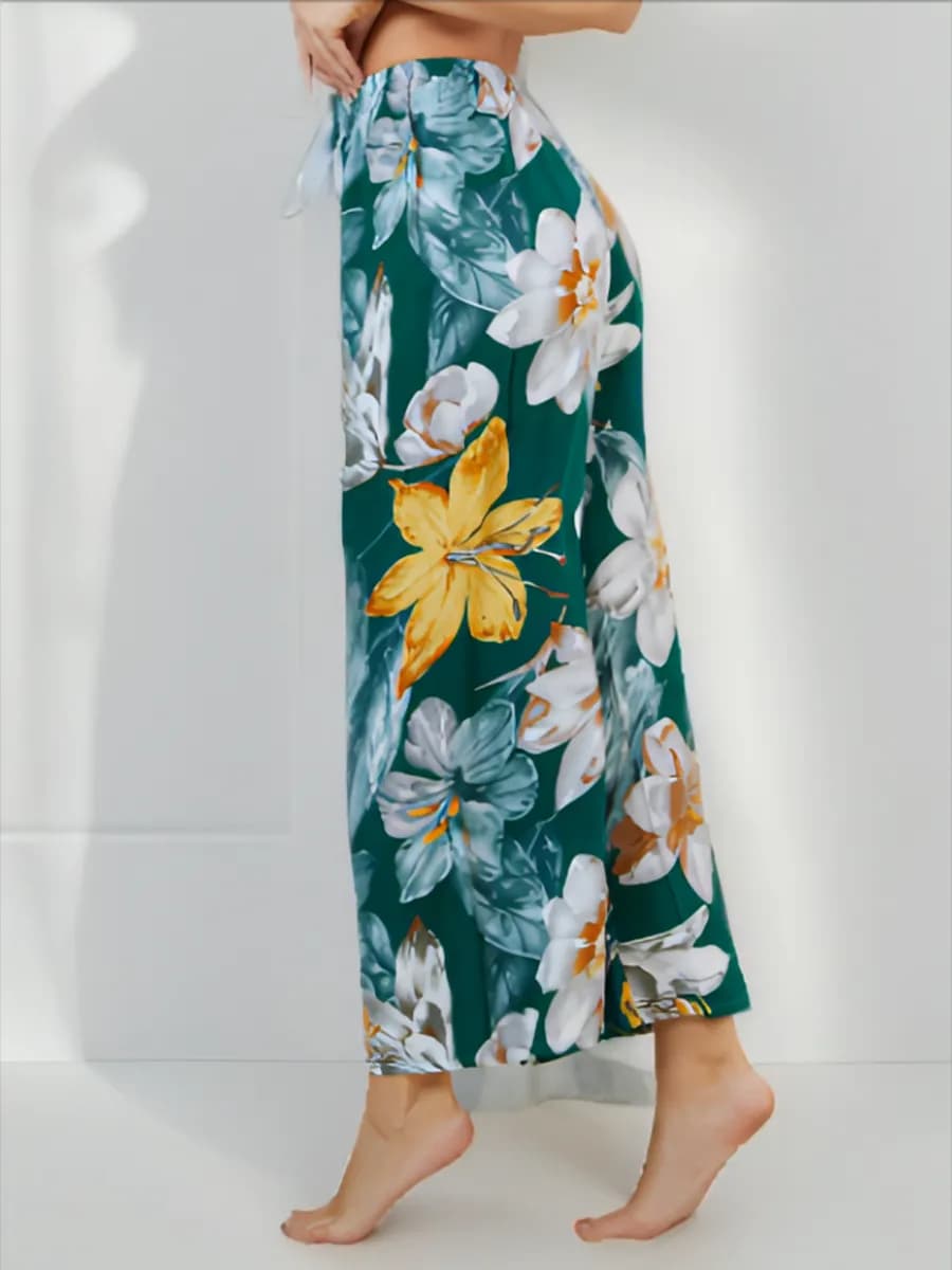 Брюки летние домашние пляжные