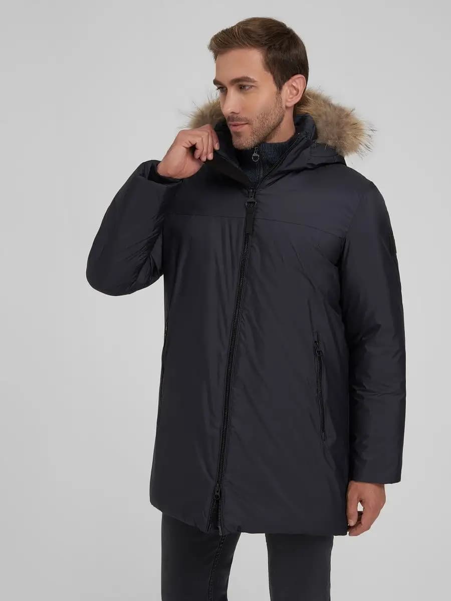 Куртка мужская зимняя с капюшоном