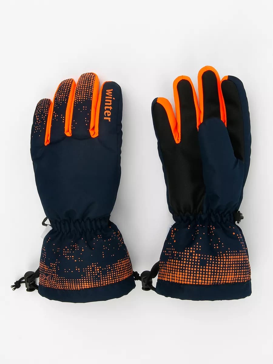 Перчатки детские непромокаемые на флисе до -30 - фото 1