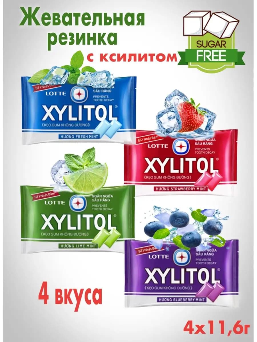 Xylitol Жевательная резинка Ксилит