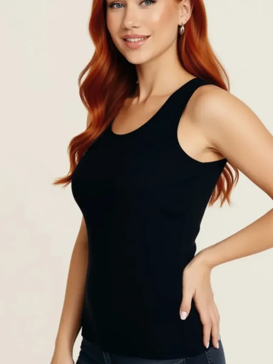 Майка под пиджак спортивная базовая