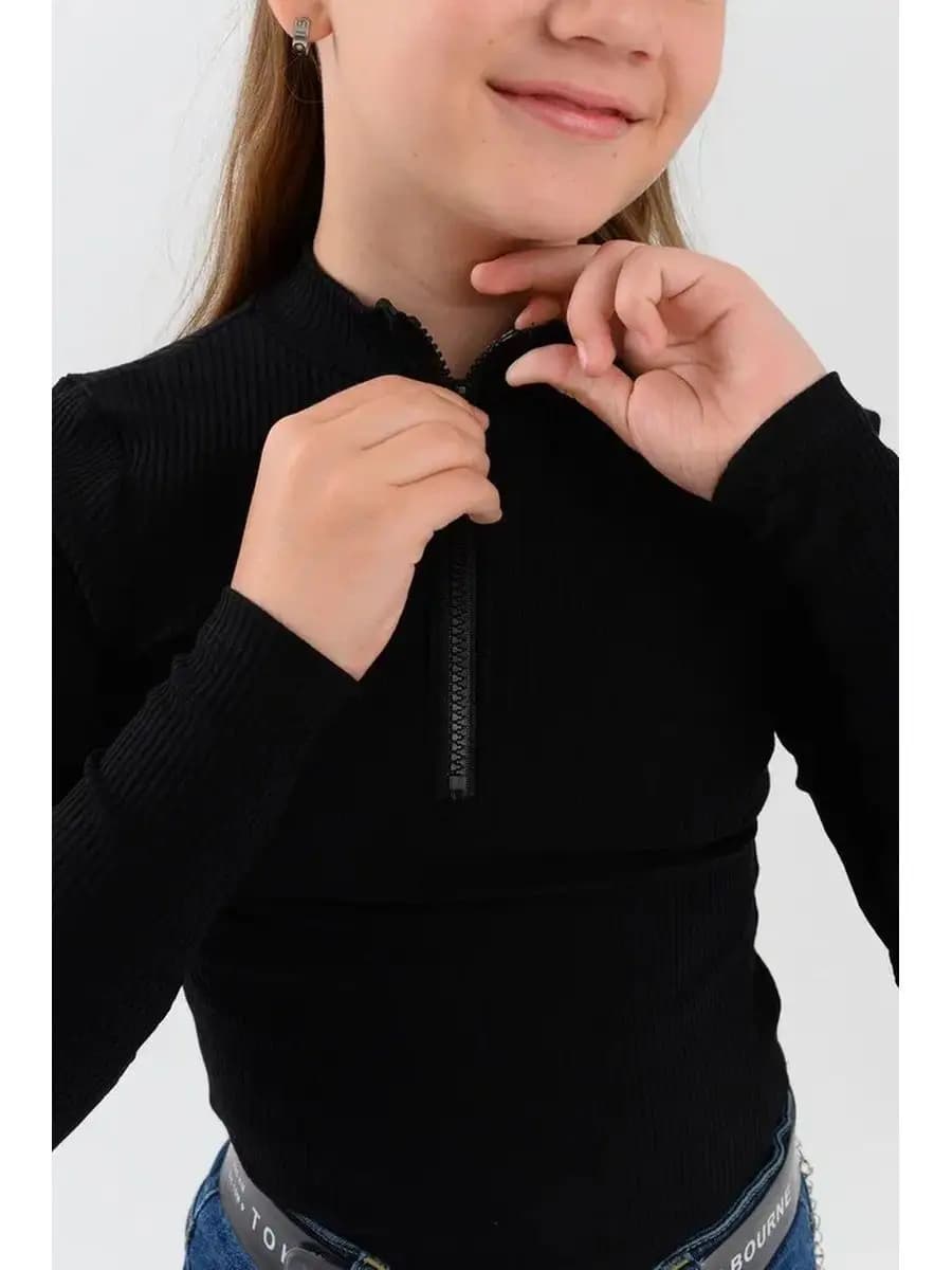 Школьная водолазка лапша на молнии