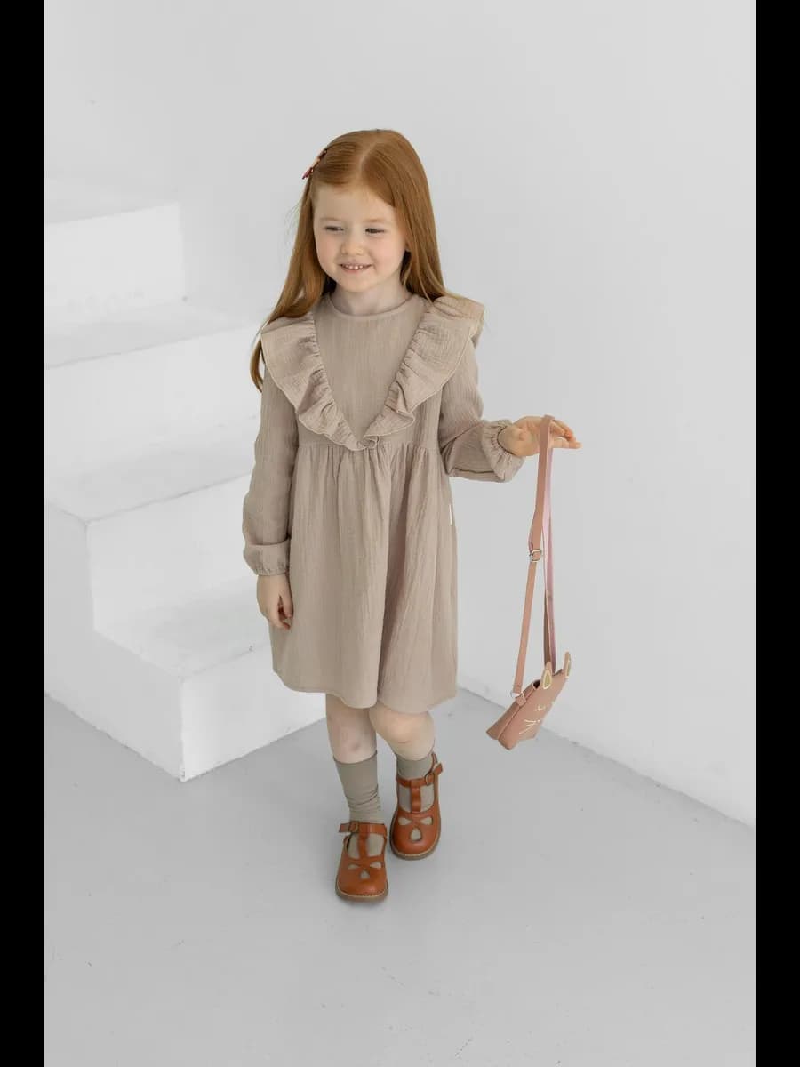 Платье муслиновое летнее - фото 1