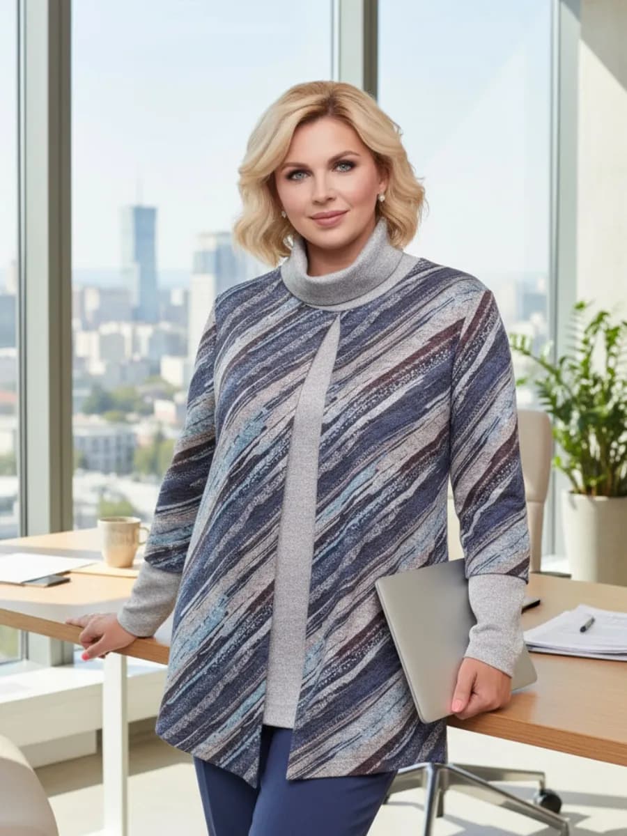 Джемпер больших размеров свитер