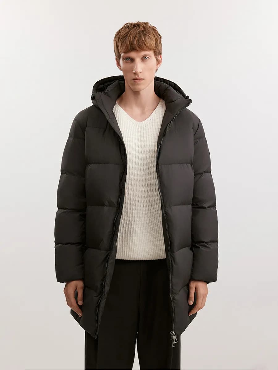 Пуховик Ямал с капюшоном