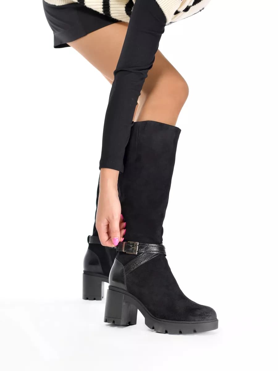 Сапоги зимние натуральный велюр