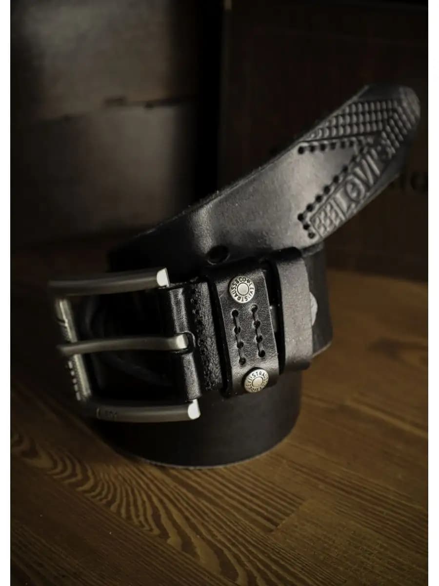 Кожаный ремень, подарок