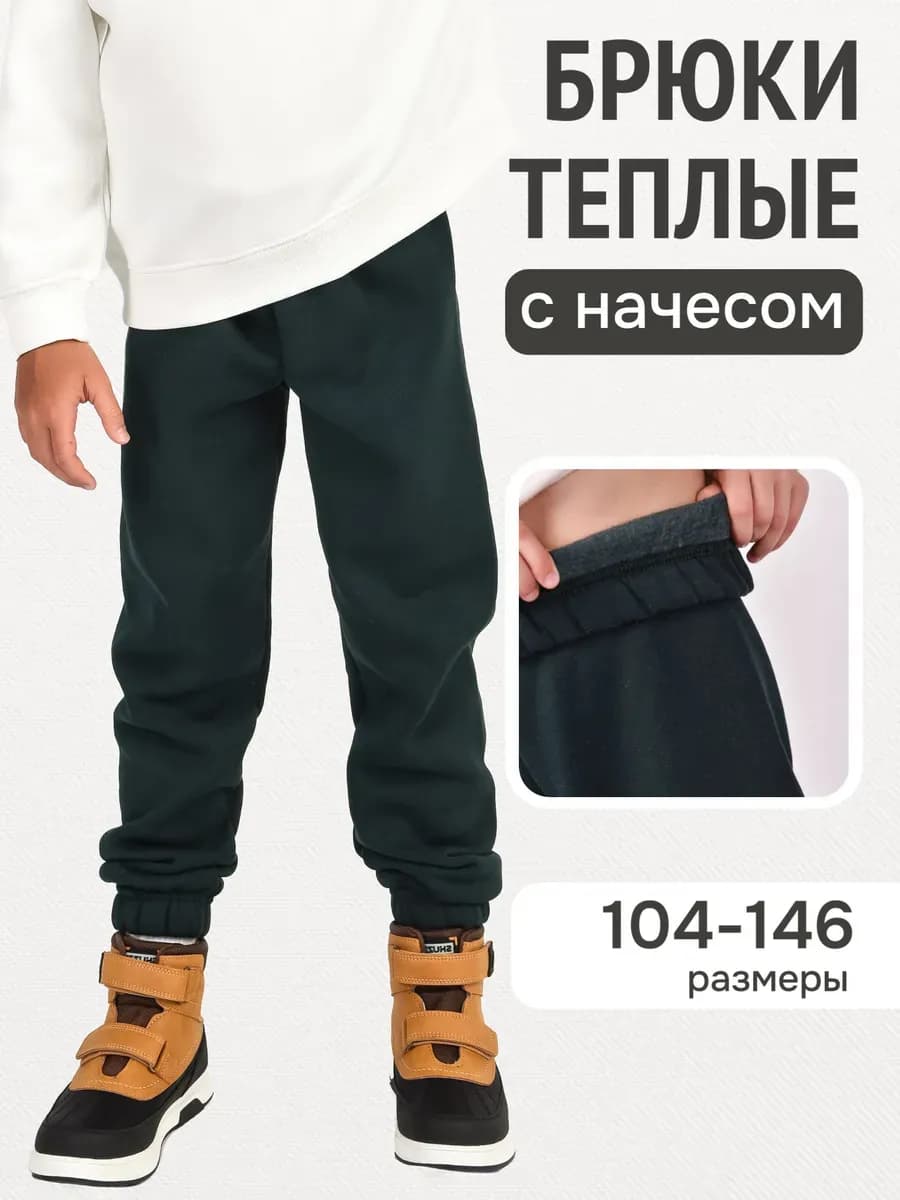 Брюки теплые с начесом