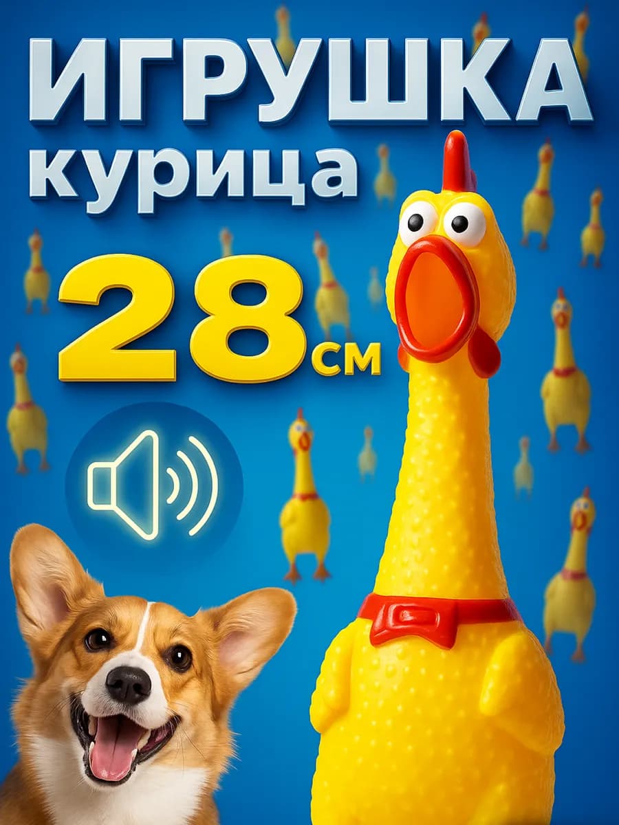 Игрушка для собак, щенков мелких и крупных пород - фото 1