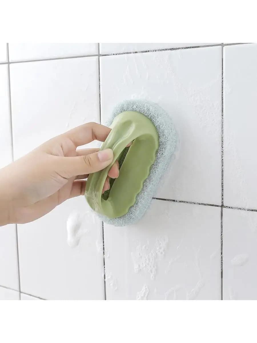 Губка для уборки хозяйственная для кухни и ванной 2 штуки