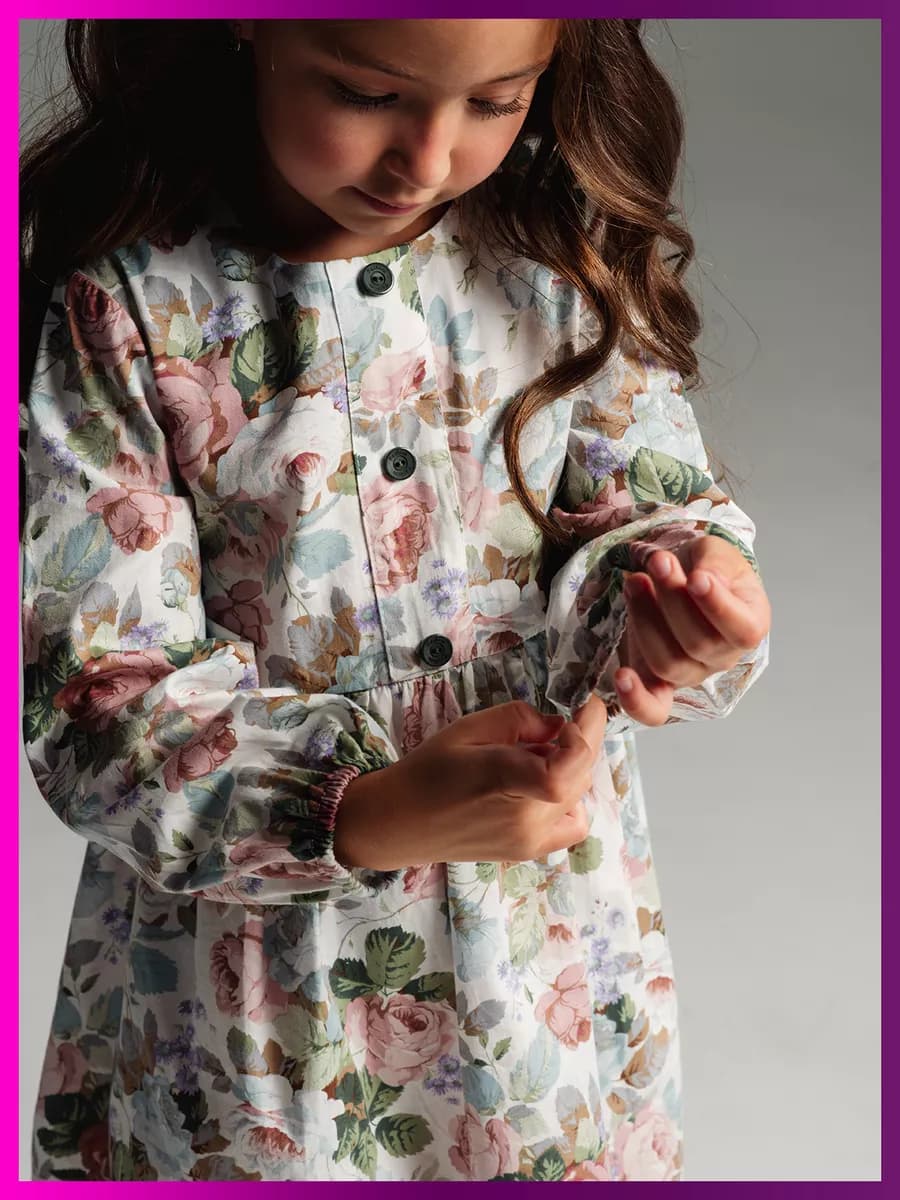 Платье в садик повседневное праздничное хлопок - фото 1