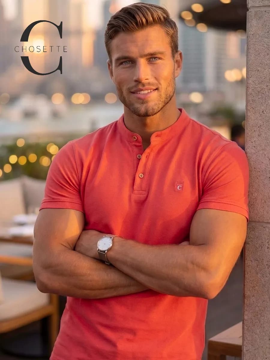 Футболка поло с коротким рукавом