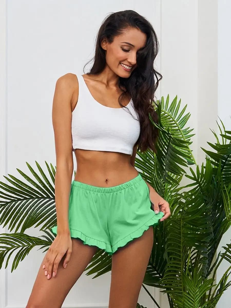 Шорты хлопок короткие домашние