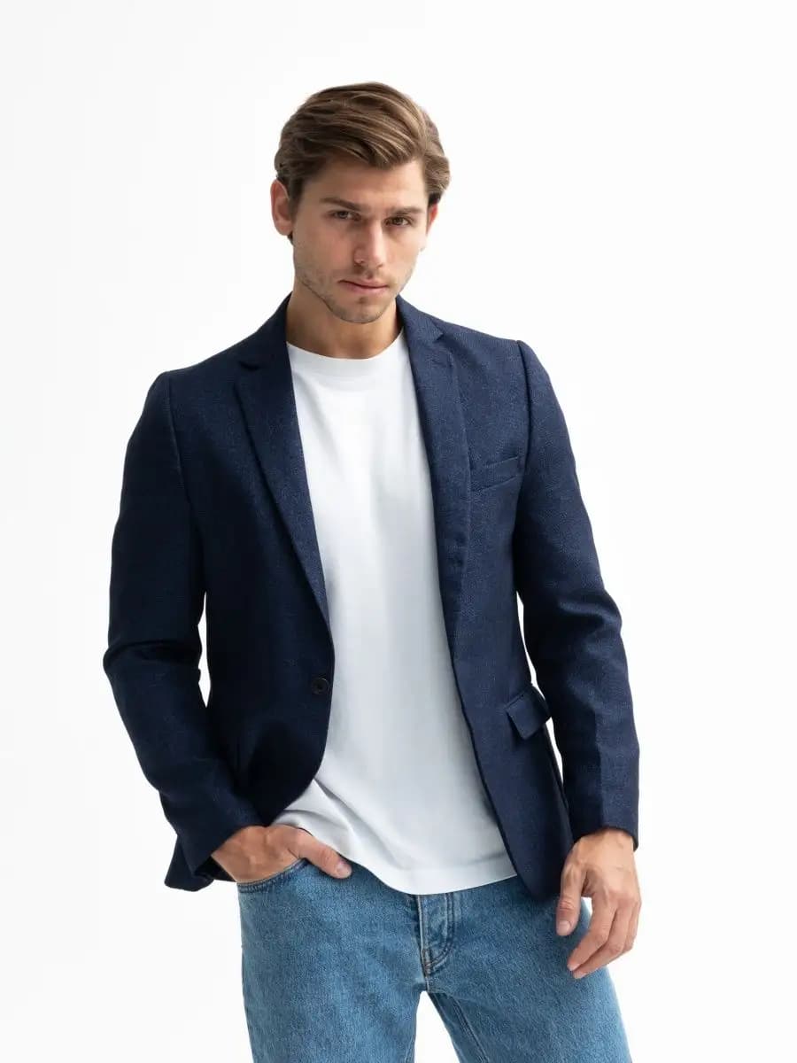 Пиджак мужской повседневный офис
