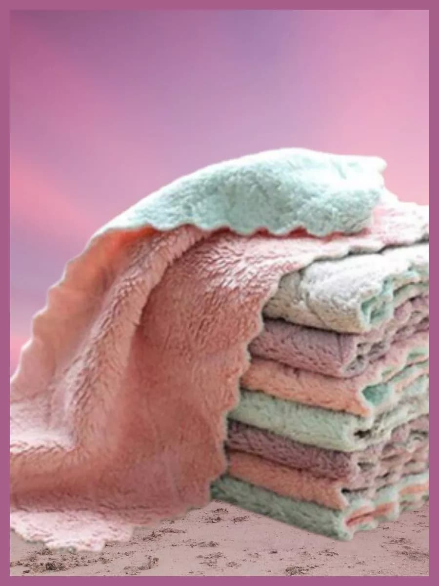 Салфетки для уборки, кухонные тряпки