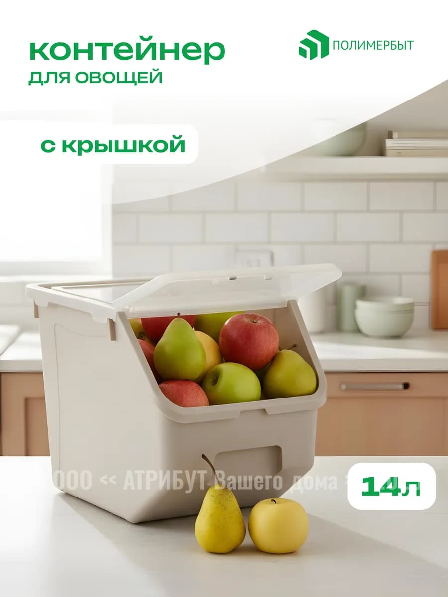 Контейнер для хранения овощей 14 л