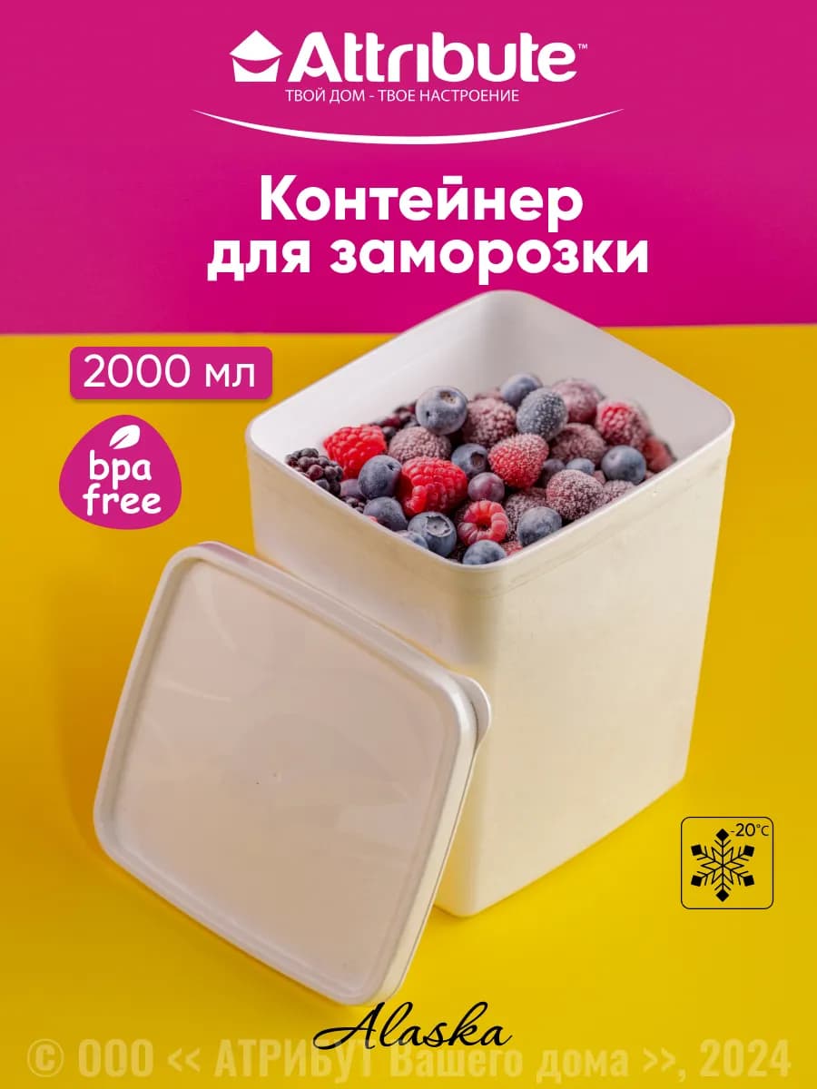 Контейнер герметичный для заморозки
