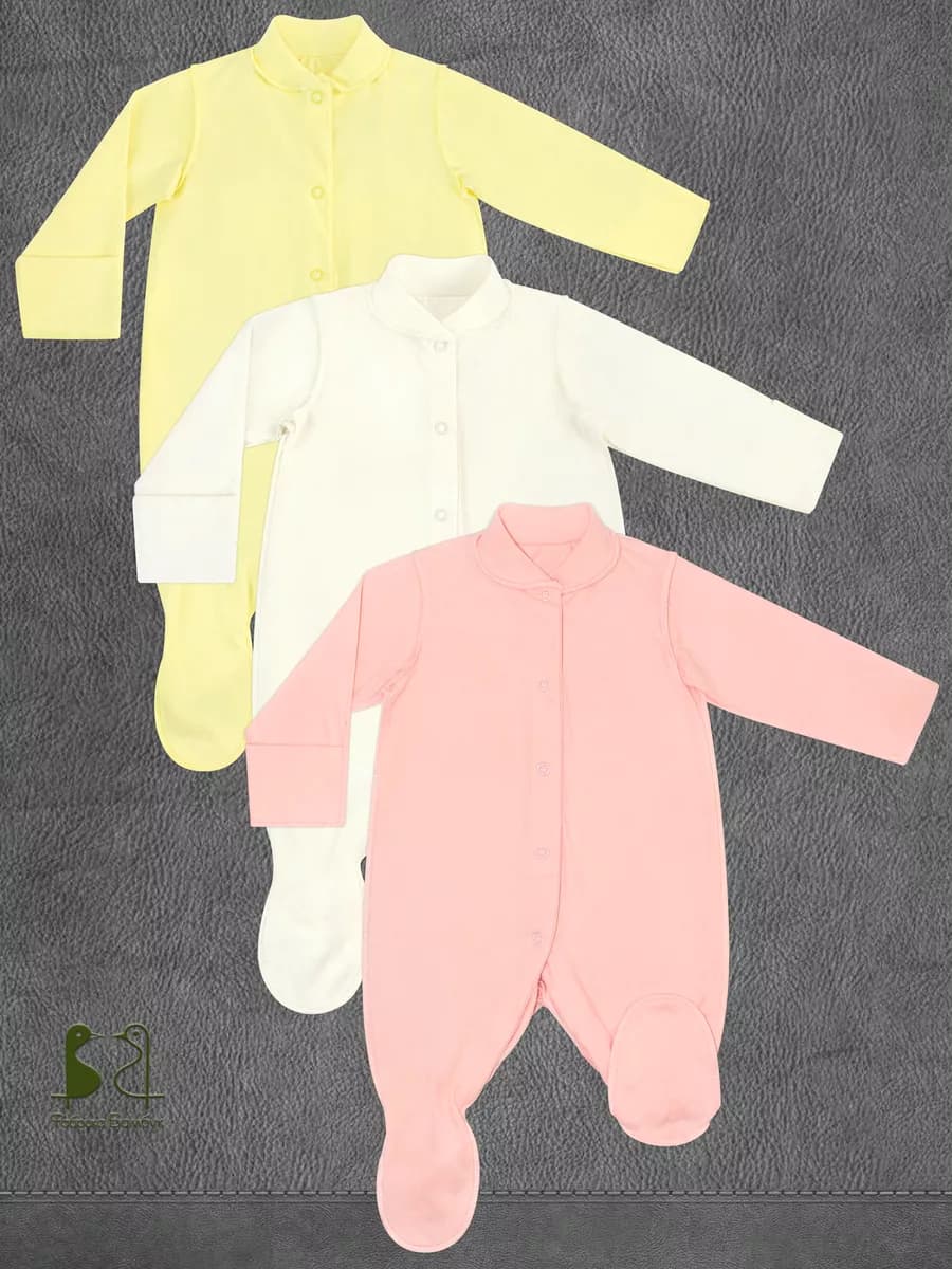 Комбинезон слип набор 3 штуки