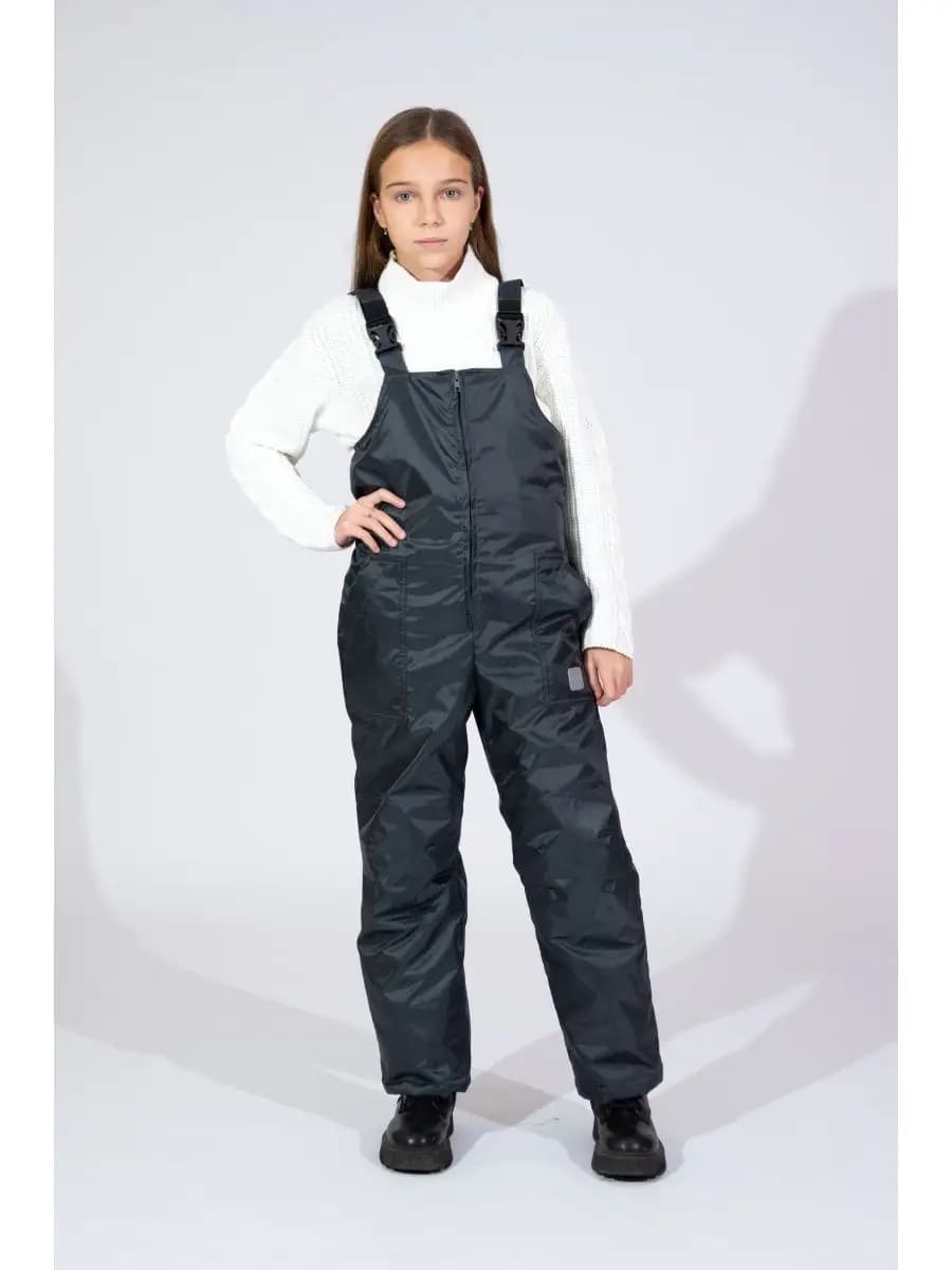 Полукомбинезон зимний болоневый - фото 1