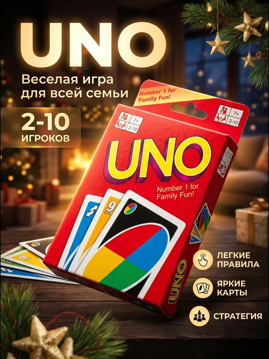 УНО Игра настольная карточная