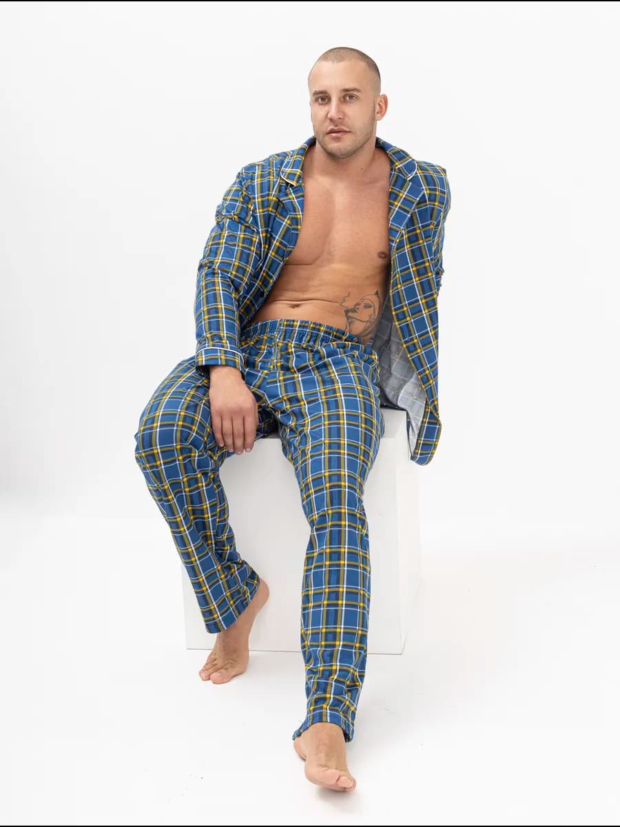 Пижама со штанами и рубашкой Family Look