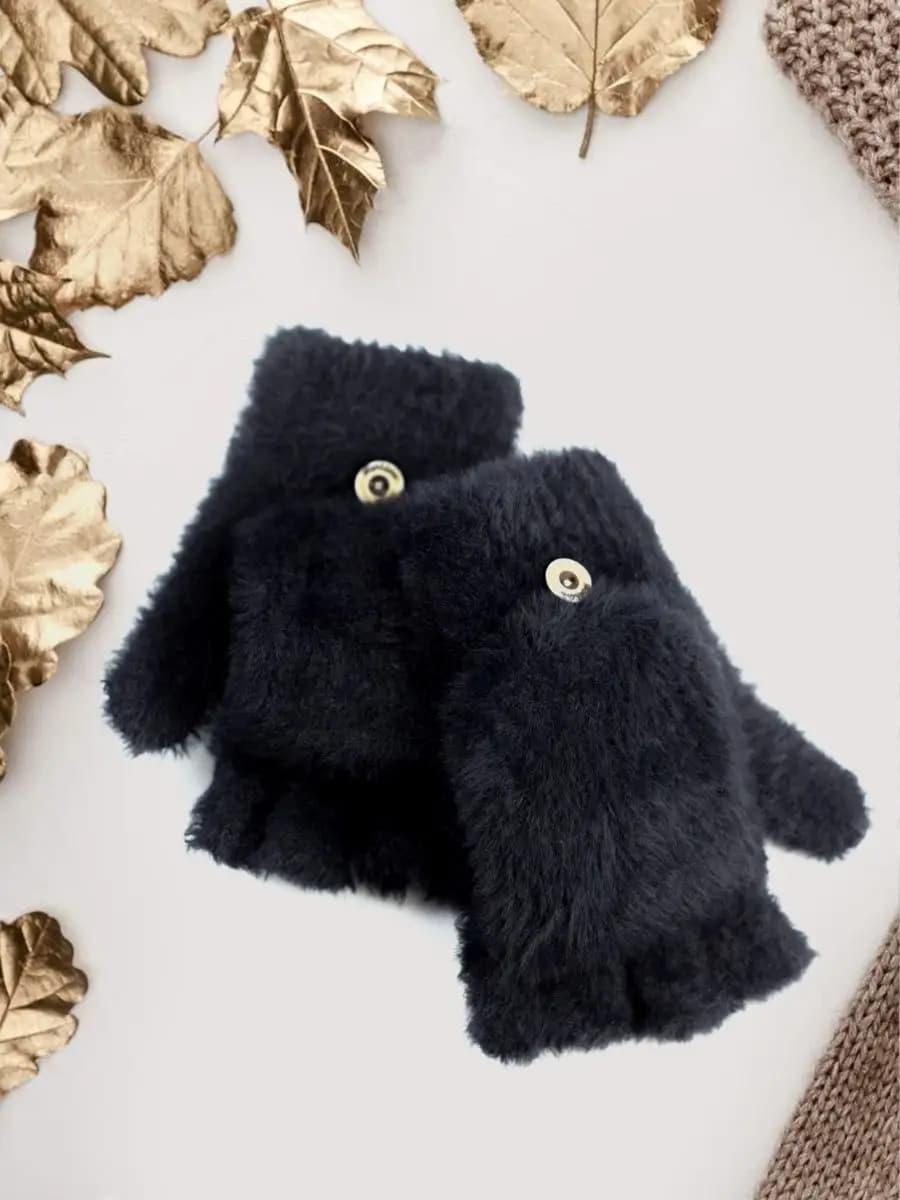 Варежки-перчатки-митенки - фото 1