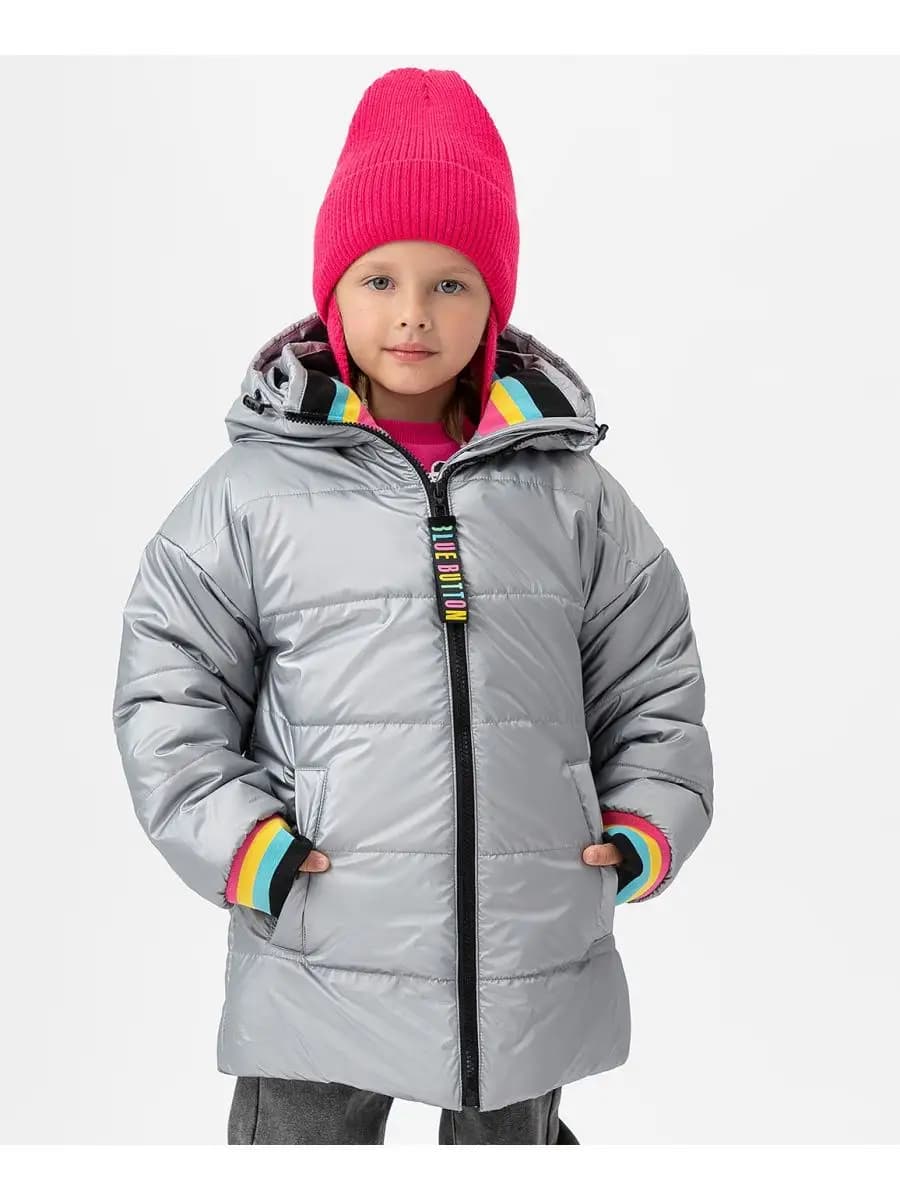 Куртка зимняя для девочки Полупальто - фото 1