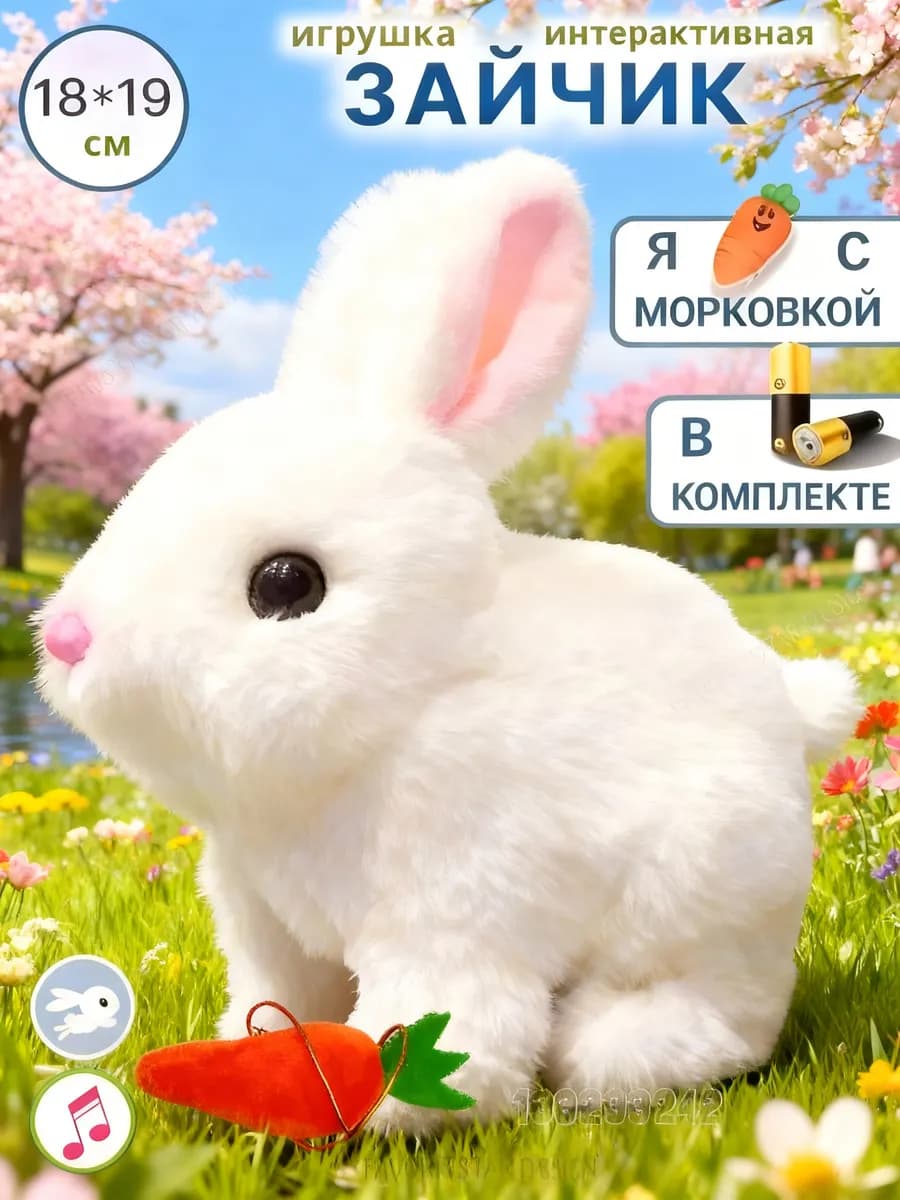 Интерактивная игрушка умный заяц для ребенка