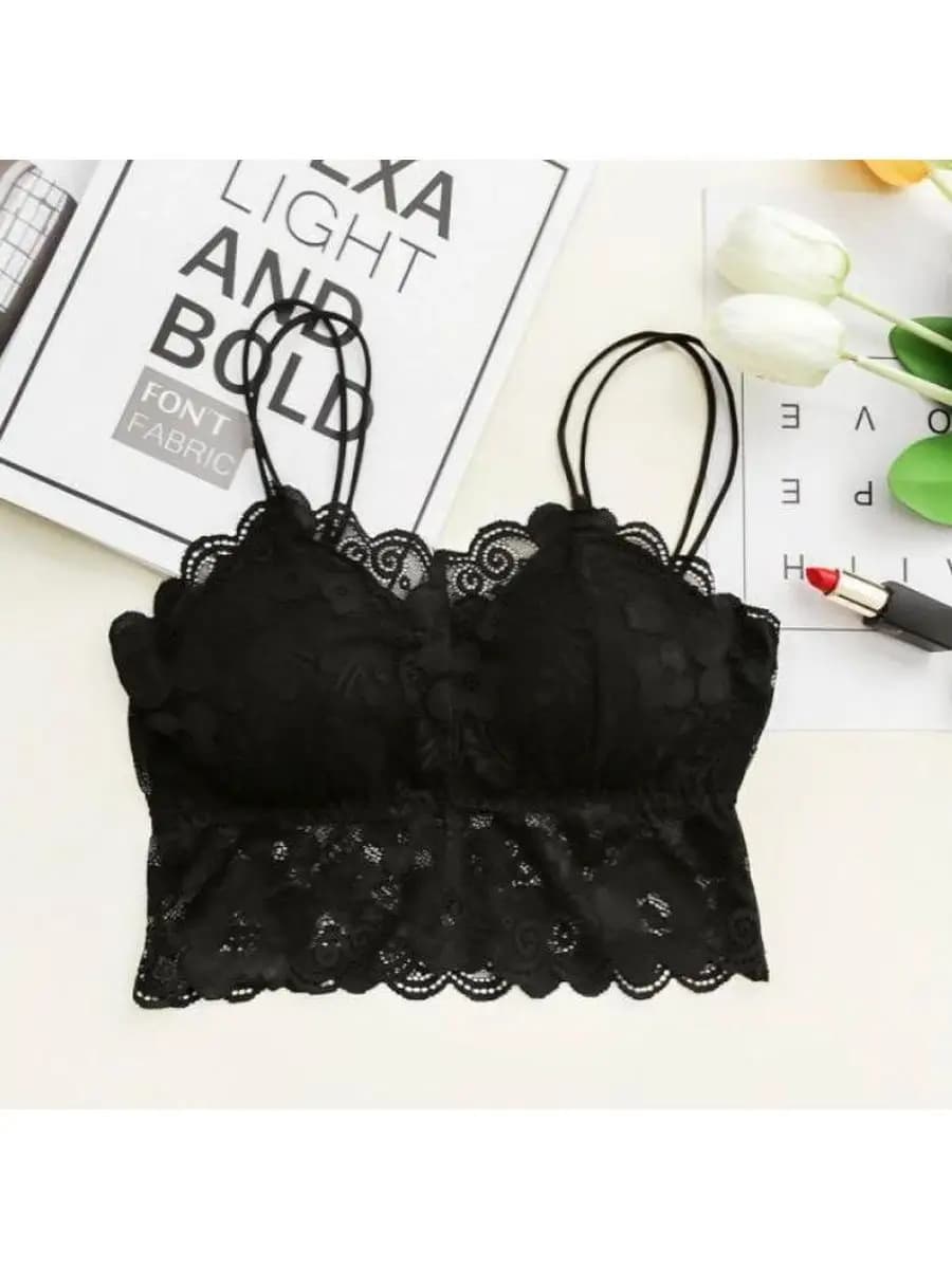 Бюстгальтер-топ с чашечками - фото 1