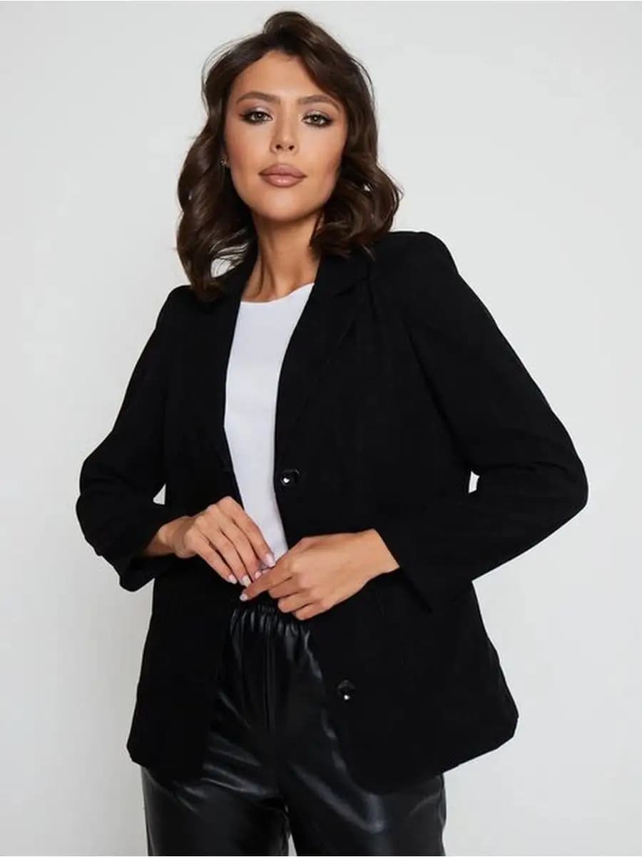 Жакет классический пиджак вельветовый