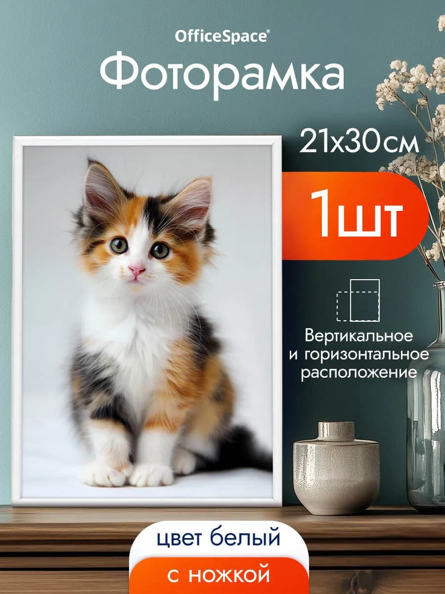 Рамка для фото 21х30 см, ПВХ