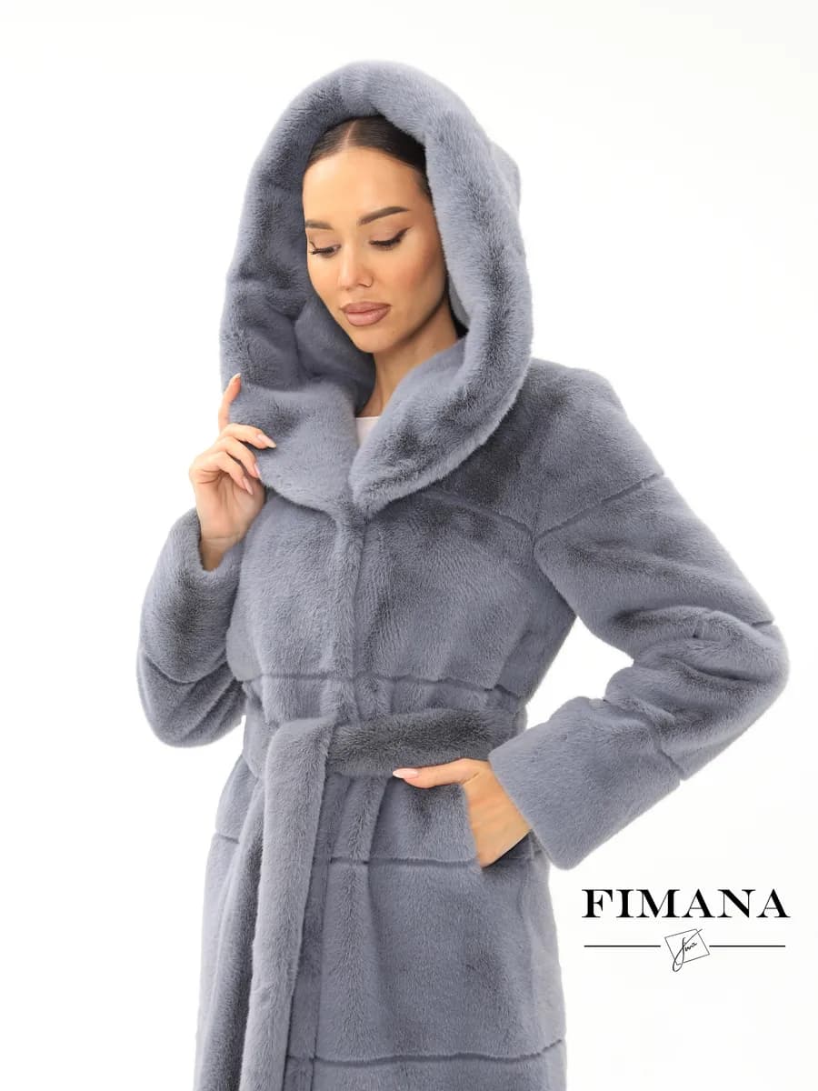 Шуба искусственная экошуба зимняя