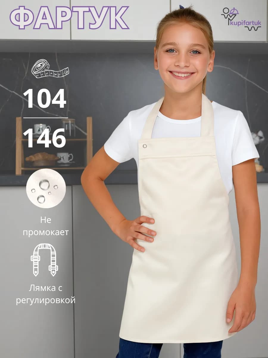Фартук детский для трудов школьный