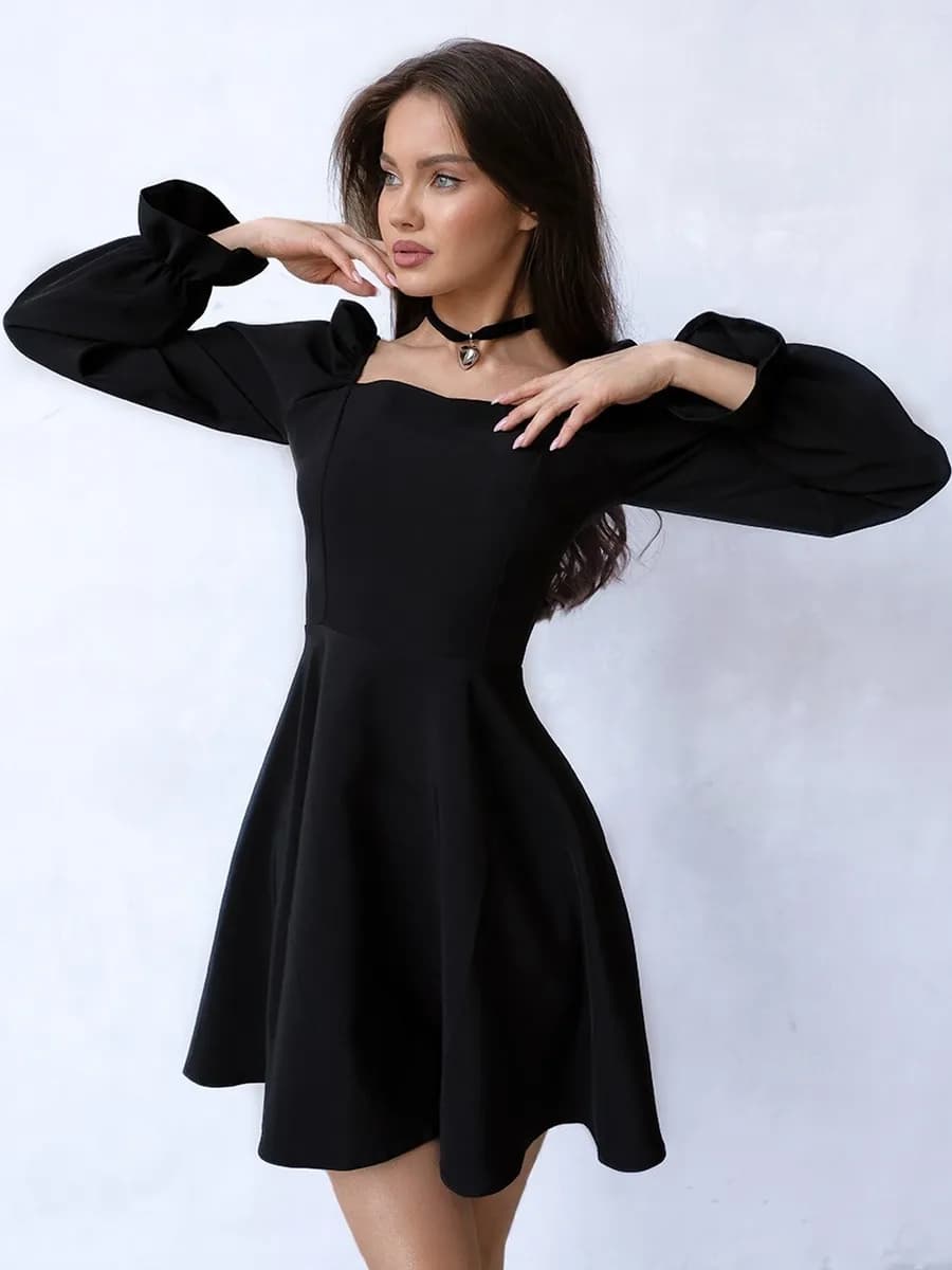 Платье черное вечернее