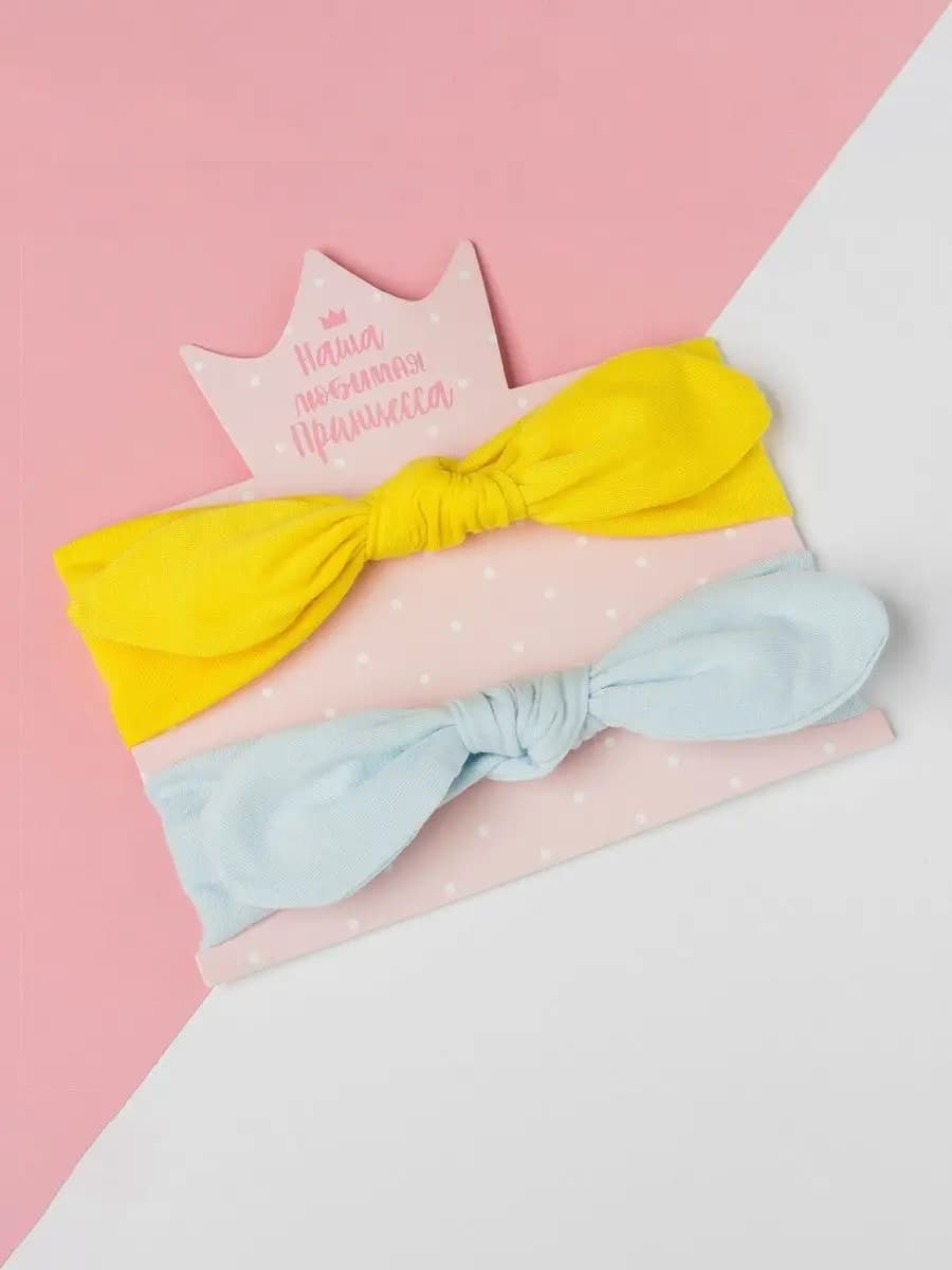 Набор повязок на голову для малышей - фото 1