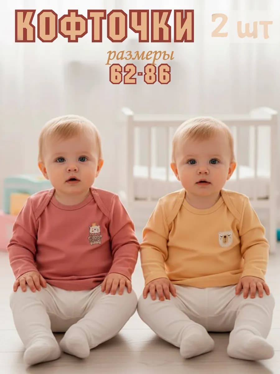 Кофточка для детей 2 шт