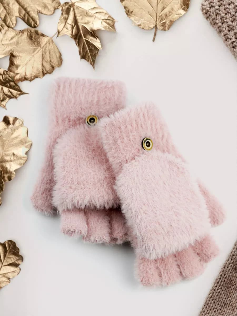 Варежки-перчатки-митенки